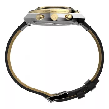 Timex TW2W64300 Vyriškas 42 mm saulės kvarcinis lauko laikrodis su alyvuogių žalios spalvos audinio dirželiu