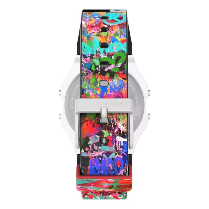 Timex Unisex TW2Y46800 34mm Sidabrinis Mėlynas Nerūdijančio Plieno Kvarcinis Laikrodis