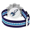 TISSOT PRS 516 Vyriškas Šveicariškas kvarcinis chronografo laikrodis 42mm sidabrinis ciferblatas ruda odinė juosta T095417170373