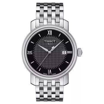 TISSOT T-Classic Bridgeport moteriškas laikrodis 40mm nerūdijantis plienas Šveicariškas kvarcas