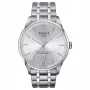 TISSOT T-Classic Chemin des Tourelles Vyriškas automatinis laikrodis 42mm sidabrinis ciferblatas nerūdijančio plieno apyrankė T099407110370
