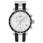 TISSOT T-Sport PRC 200 Chronograph Watch 42mm Blue Rubber Strap T095417170371