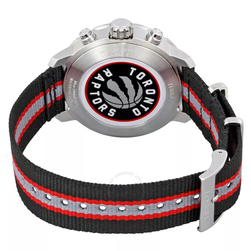 TISSOT T-Sport PRC 200 Vyriškas Šveicariškas Kvarcinis Chronografas 42mm Nerūdijantis Plienas Juodas Ciferblatas