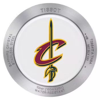 TISSOT T-Sport Quickster Chronograph vyriškas laikrodis 42mm juodas ciferblatas NATO dirželis T0954171707