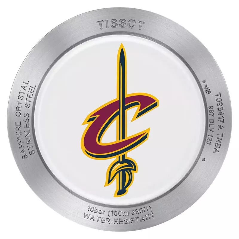 TISSOT T-Sport Quickster Chronograph vyriškas laikrodis 42mm juodas ciferblatas NATO dirželis T0954171707