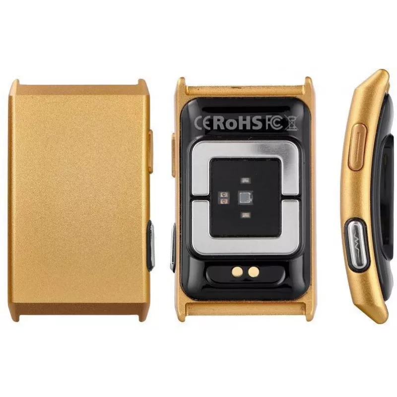Titmo Loop I-110 Gold išmanioji apyrankė su EKG, HRV, ŠSD, KŠS, SpO2, IP68, Bluetooth