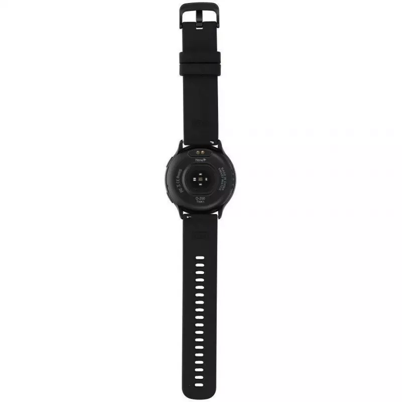 TITMO O-200 išmanusis laikrodis su 1,32 colio AMOLED, GPS, Bluetooth 5.0, širdies ritmo monitoriumi, IP68 - juodas