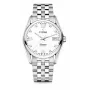 TITONI Airmaster Vyriškas Automatinis Laikrodis 83909S-063 38,5mm Nerūdijantis Plienas Sidabrinis Ciferblatas