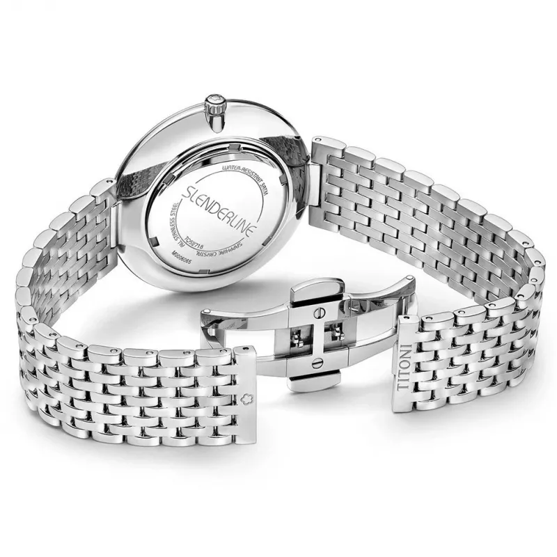 TITONI Airmaster Vyriškas Laikrodis TQ52718S-608 37mm Nerūdijantis Plienas Sidabrinis Ciferblatas