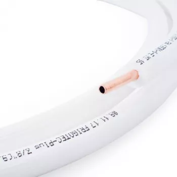 TIVENTO Flex iš anksto izoliuotas varinis vamzdis 1/4 inch (6,35 mm) - 50 m ritė