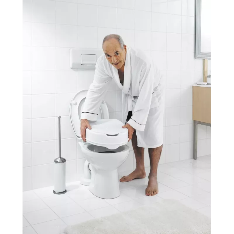 Tualeto pakėlimo sėdynė SAM balta