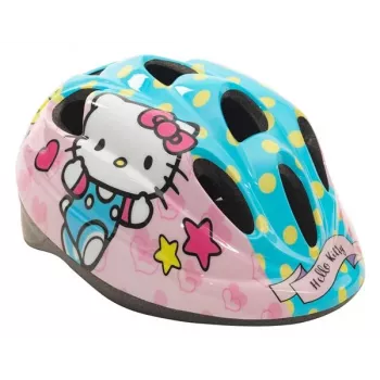 TOIMSA Hello Kitty mergaičių dviračio šalmas, rožinis/baltas, S (52-56 cm)