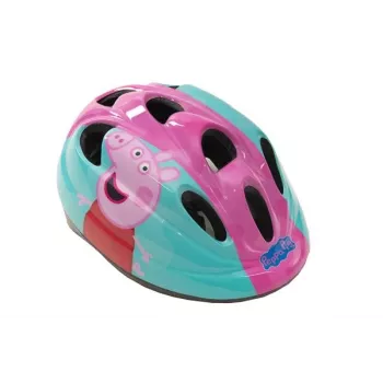 TOIMSA Peppa Pig vaikiškas dviračio šalmas - rožinis, S (52-56 cm)
