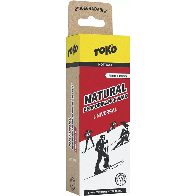 Toko Natural Performance Rub On Red Ski Wax 120g
