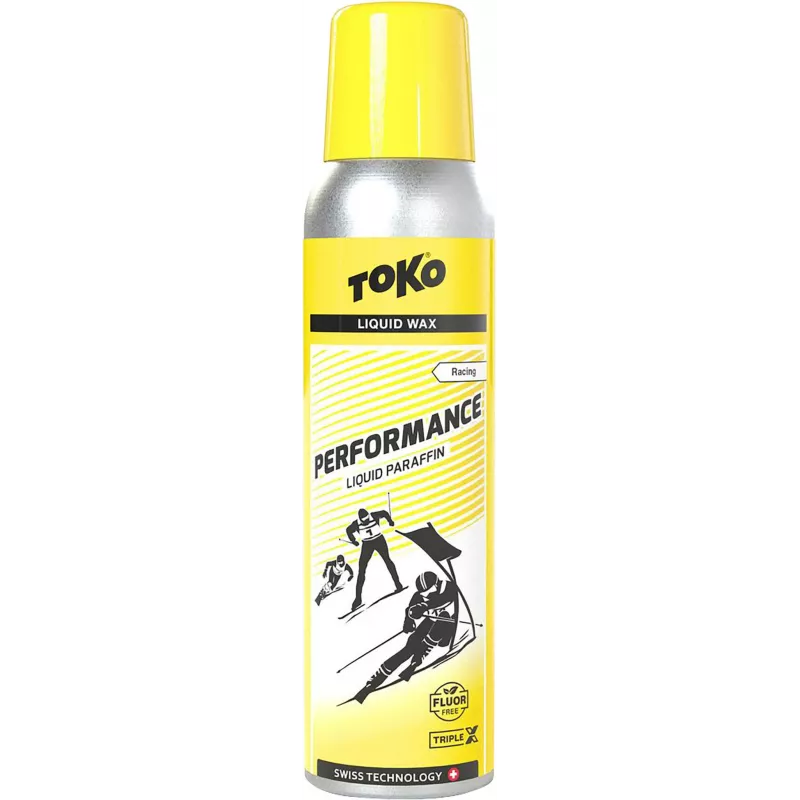 Toko Performance Liquid Yellow Ski Wax 125 ml