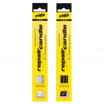 Toko Repair Candle 6mm Transparent (5 pieces) - P-Tex Ski & Snowboard Base Repair