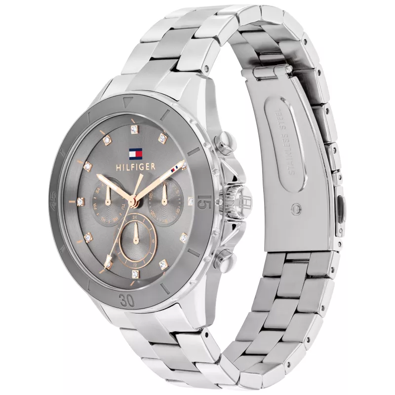 Tommy Hilfiger Damon Vyriškas Kvarcinis Analoginis Laikrodis 40mm Nerūdijantis Plienas Mėlynas Ciferblatas