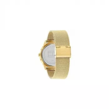 Tommy Hilfiger vyriškas analoginis kvarcinis laikrodis 1710469, 40 mm, mėlynas ciferblatas, ruda odinė juosta
