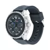 Tommy Hilfiger vyriškas analoginis kvarcinis laikrodis 1710687, 48 mm, nerūdijantis plienas, mėlynas ciferblatas