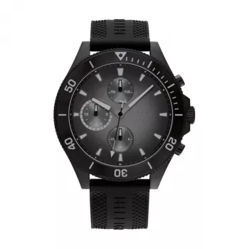 Tommy Hilfiger vyriškas laikrodis 1791921 iš nerūdijančio plieno, kvarcinis, 46 mm, mėlynas ciferblatas