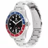 Tommy Hilfiger vyriškas 1792131 analoginis kvarcinis laikrodis 42mm mėlynas ciferblatas ruda oda