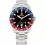 Tommy Hilfiger vyriškas 1792131 analoginis kvarcinis laikrodis 42mm mėlynas ciferblatas ruda oda
