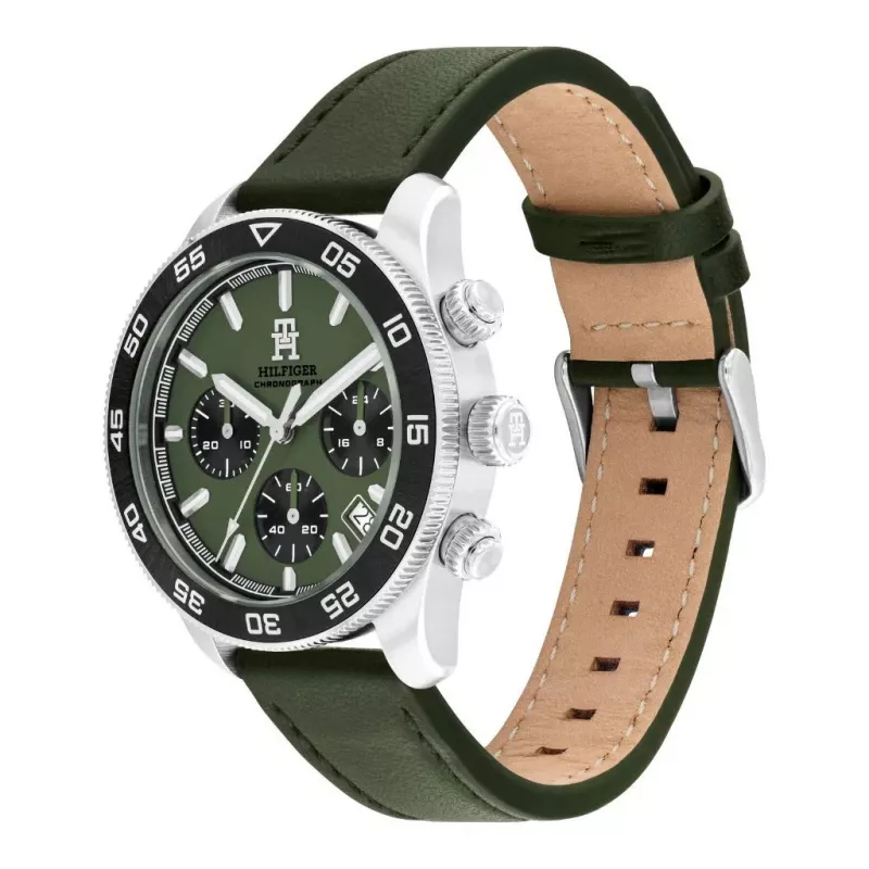 Tommy Hilfiger vyriškas analoginis kvarcinis laikrodis 1792188, 40 mm, nerūdijantis plienas, mėlynas ciferblatas