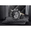 Tommy Hilfiger Vyriškas Damon kvarcinis nerūdijančio plieno laikrodis 40mm mėlynu ciferblatu 1710565