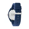 Vyriškas Tommy Hilfiger Damon kvarcinis laikrodis 1791927, 45 mm, mėlynas ciferblatas, nerūdijančio plieno tinklelio apyrankė