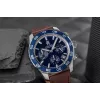 Tommy Hilfiger Vyriškas Damon Kvarcinis Laikrodis 1792163 41mm Nerūdijantis Plienas Mėlynas Ciferblatas