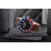 Tommy Hilfiger Vyriškas Damon Laikrodis 1792166 40mm Mėlynas Ciferblatas Ruda Oda