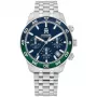 Tommy Hilfiger Vyriškas Damon kvarcinis laikrodis 1792185 41mm mėlynas ciferblatas nerūdijantis plienas
