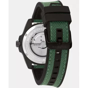 Vyriškas Tommy Hilfiger Daniel laikrodis su kvarciniu mechanizmu 1792161 42mm mėlynu ciferblatu ir ruda odine juosta