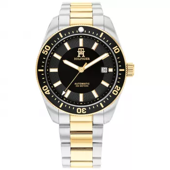 Tommy Hilfiger Vyriškas Deacon Kvarcinis Laikrodis 40mm Mėlynas Ciferblatas Nerūdijančio Plieno Tinklelis