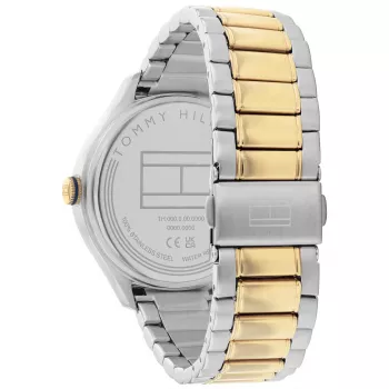Tommy Hilfiger Vyriškas Decker kvarcinis laikrodis 1782658 40mm mėlynu ciferblatu, nerūdijantis plienas