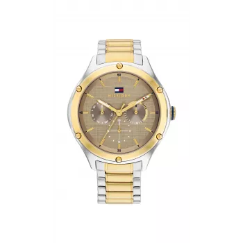 Tommy Hilfiger Vyriškas Decker kvarcinis laikrodis 1782658 40mm mėlynu ciferblatu, nerūdijantis plienas