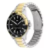 Tommy Hilfiger Men's Decker Quartz Watch 1792013 43mm Blue Dial Brown Leather