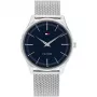TOMMY HILFIGER Men's TH Sport Quartz Watch 40mm Blue Dial Brown Leather Strap 1710468