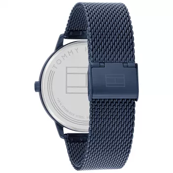Vyriškas laikrodis Tommy Hilfiger 1791841 43mm nerūdijantis plienas mėlynas ciferblatas