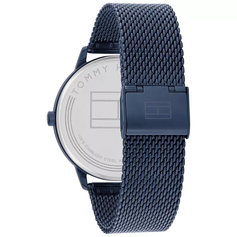Vyriškas laikrodis Tommy Hilfiger 1791841 43mm nerūdijantis plienas mėlynas ciferblatas