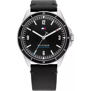 Vyriškas laikrodis Tommy Hilfiger 1791904 44mm Nerūdijantis plienas Mėlynas ciferblatas