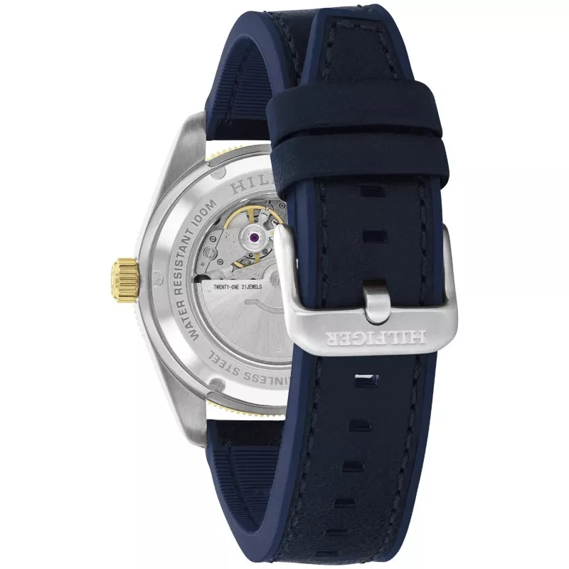 Tommy Hilfiger vyriškas laikrodis 1792141 40mm nerūdijantis plienas mėlynas ciferblatas