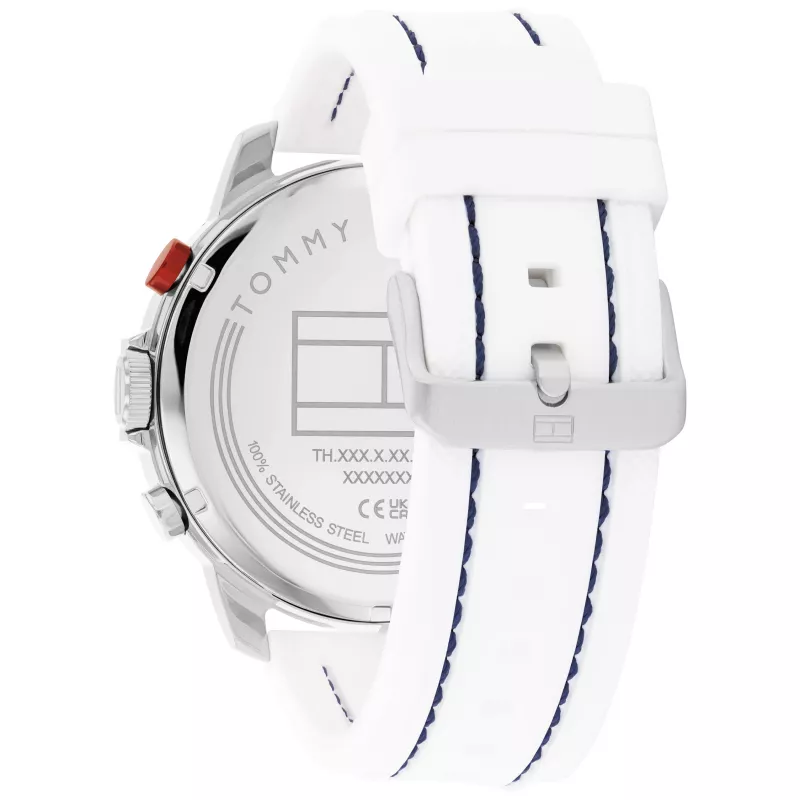 Tommy Hilfiger vyrų laikrodis 1792148 46mm nerūdijantis plienas mėlynas ciferblatas