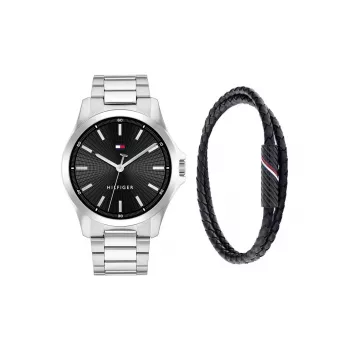Tommy Hilfiger vyriškas laikrodis 2770191 43mm nerūdijantis plienas mėlynas ciferblatas