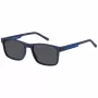 TOMMY HILFIGER TH-2089-S-FLL Vyriški akiniai nuo saulės - Juodas acetatinis rėmelis su pilkais polikarbonatiniais lęšiais - 56/19/145 mm