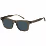Tommy Hilfiger TH-2127-S-09Q Vyriški akiniai nuo saulės Matiniai juodi pilki 51mm