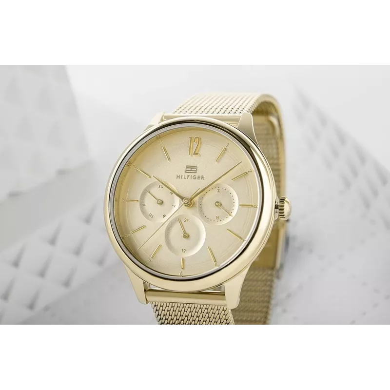 Tommy Hilfiger Women's 1782458 Quartz Analog Watch 38mm Silver Stainless Steel
