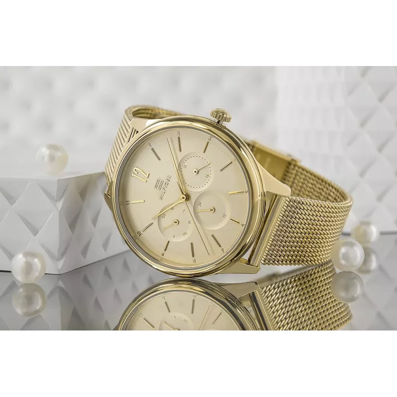 Tommy Hilfiger Women's 1782458 Quartz Analog Watch 38mm Silver Stainless Steel