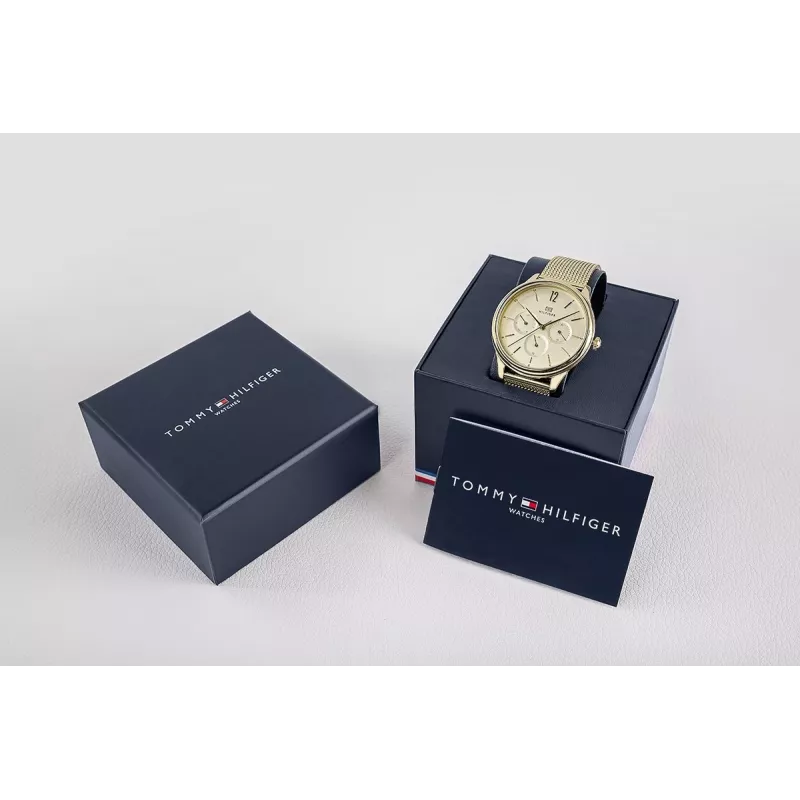 Tommy Hilfiger Women's 1782458 Quartz Analog Watch 38mm Silver Stainless Steel