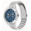 Tommy Hilfiger Women's Blake Quartz Analog Watch 40mm Silver Stainless Steel Mesh 1782657